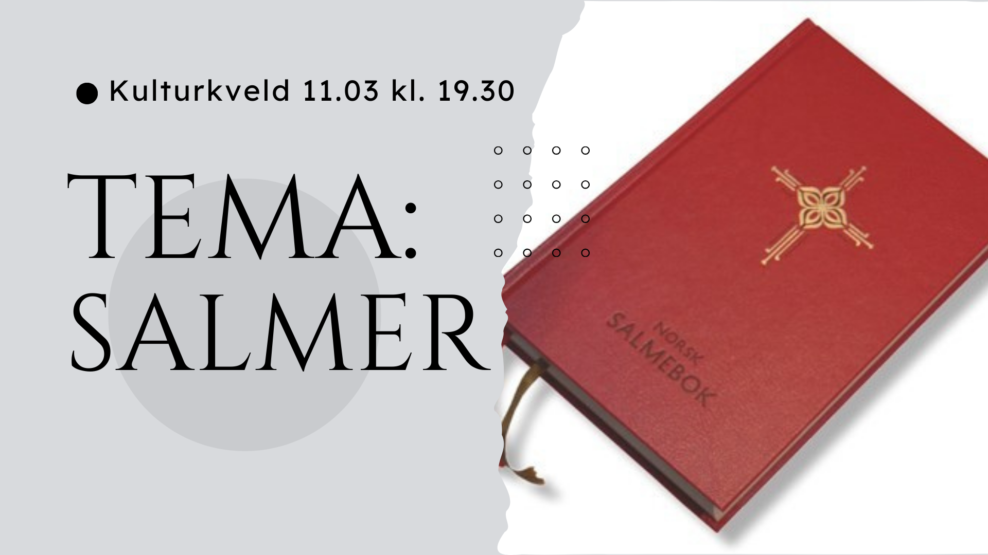 Bilde av den norske kirkes salmebok